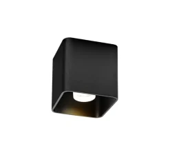 Plafonnier & Spot*Wever&Ducré Plafonnier, Docus 1.0 PAR16, , L9cm, H9,2cm - noir