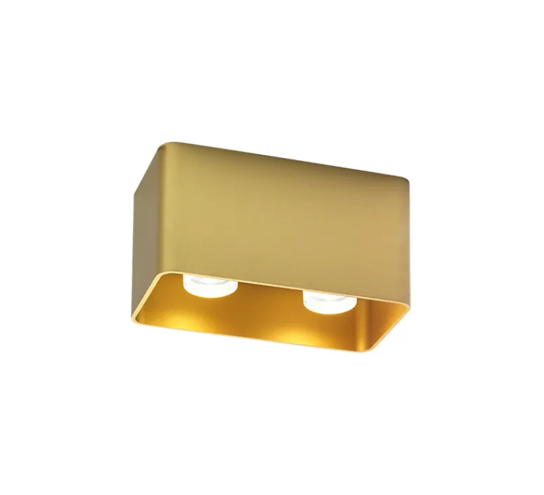 Plafonnier & Spot*Wever&Ducré Plafonnier, Docus 2.0 PAR16, , L17,4cm, H9cm - or