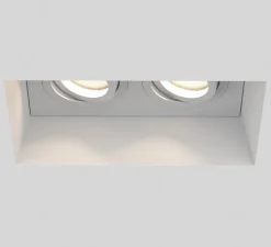 Plafonnier & Spot*Astro Plafonnier encastrable, o Twin Adjustable, , L11,5cm, H19,5cm - blanc