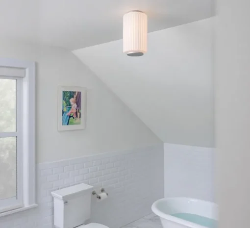 Plafonnier encastrable, Column 175, ivoire, LED, 2700K, 711 lm, Ø17,5cm, H29,5cm - A-N-D