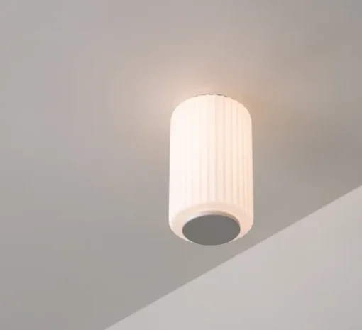 Plafonnier encastrable, Column 175, ivoire, LED, 2700K, 711 lm, Ø17,5cm, H29,5cm - A-N-D