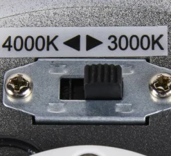 Plafonnier & Spot*SLV Plafonnier, Enola Oculus, , IP65, LED, dim, 3000-4000K, 1100 lm, Ø10cm, H12cm - anthracite