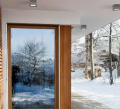 Plafonnier & Spot*Wever&Ducré Plafonnier, extérieur, Box 1.0, , IP65, LED, 8W, 2700k, 600lm, L10cm, H10cm - GRIS