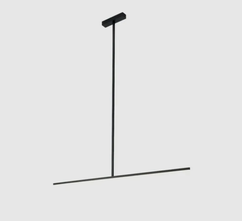 Plafonnier & Spot*Wever&Ducré Plafonnier, Fil 1.0, , LED, dim, 2700K, 1090 lm, L150,4cm, H180cm - noir