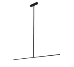 Plafonnier & Spot*Wever&Ducré Plafonnier, Fil 1.0, , LED, dim, 3000K, 970 lm, L150,4cm, H180cm - noir