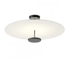 Plafonnier & Spot*Vibia Plafonnier, Flat 5926, , LED, dim, 2700K, 6960 lm, Ø90cm, H36cm - blanc