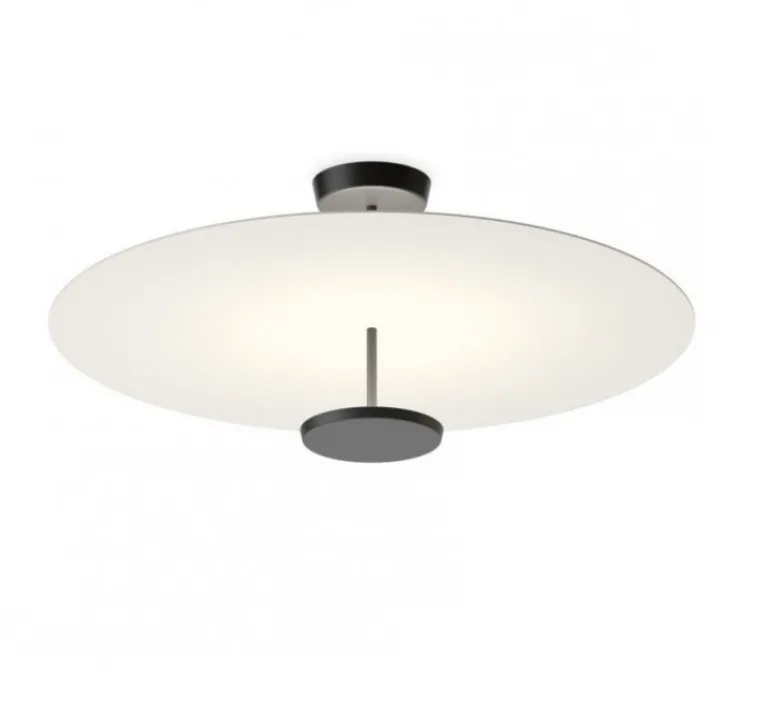 Plafonnier & Spot*Vibia Plafonnier, Flat 5926, , LED, dim, 2700K, 6960 lm, Ø90cm, H36cm - blanc