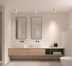 Plafonnier & Spot*MDC Plafonnier, Galileo L, , IP44, Ø6cm, H13cm - blanc mat