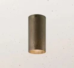 Plafonnier & Spot*Il Fanale Plafonnier, Girasoli, fer antique, Ø6cm, H13cm - fer antique