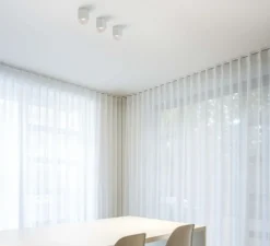 Plafonnier, Hexo 1.0 LED, blanc, variable coupure de phase, LED, 2700K, 670 lm, Ø12,7cm, H10cm - Wever&Ducré