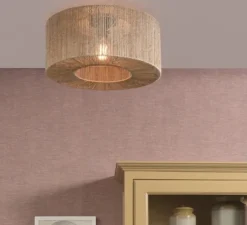 Plafonnier, Iguazu S, naturel, Ø50cm, H22cm - Good&Mojo