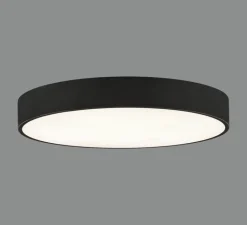 Plafonnier & Spot*ACB Plafonnier, Isia Pro, , LED, 4000K, 5750 lm, Ø60cm, H10cm - noir