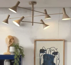 Plafonnier, Izmir 3, sable, Ø124cm, H39cm - GOOD&MOJO