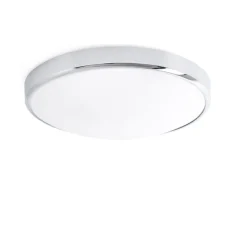 Plafonnier, Kao, aluminium, IP44, LED, 3000K, 2800 lm, Ø37cm, H12cm - Faro