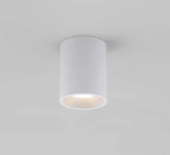 Plafonnier & Spot*Astro Plafonnier, Kos Round 100 LED, , IP65, LED, 3000K, 329lm, Ø8cm, H10cm - blanc