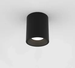 Plafonnier & Spot*Astro Plafonnier, Kos Round 140, , IP65, LED, dim, 3000k, 900 lm, Ø11,5cm, H14cm - noir mat