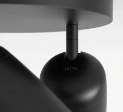 Plafonnier, Koto Triple Round, noir mat, Ø22cm, H16,6cm - Astro