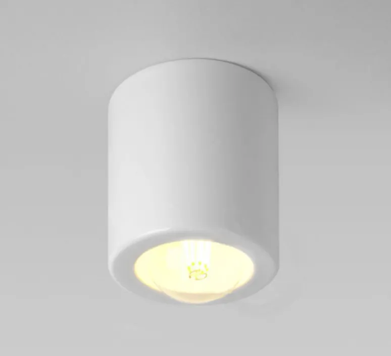 Plafonnier & Spot*Zangra Plafonnier, light.013, , Ø9,5cm, H11cm - blanc