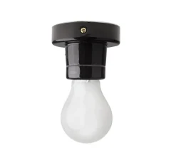 Plafonnier & Spot|Applique*Zangra Plafonnier, light.002.c.b, , Ø8cm, H6,5cm - noir