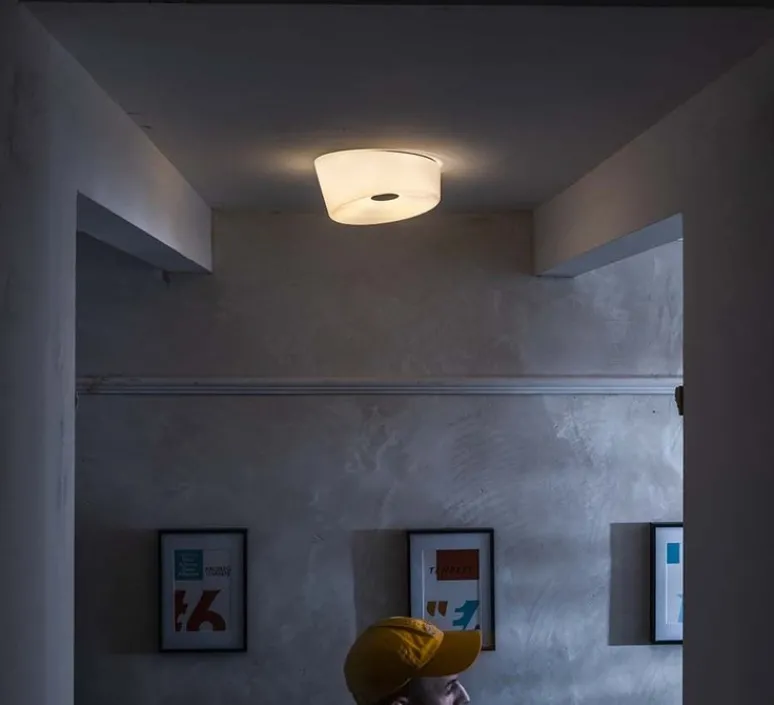 Plafonnier & Spot*Foscarini Plafonnier, Lumiere XXS, , Ø25cm, H10cm - blanc