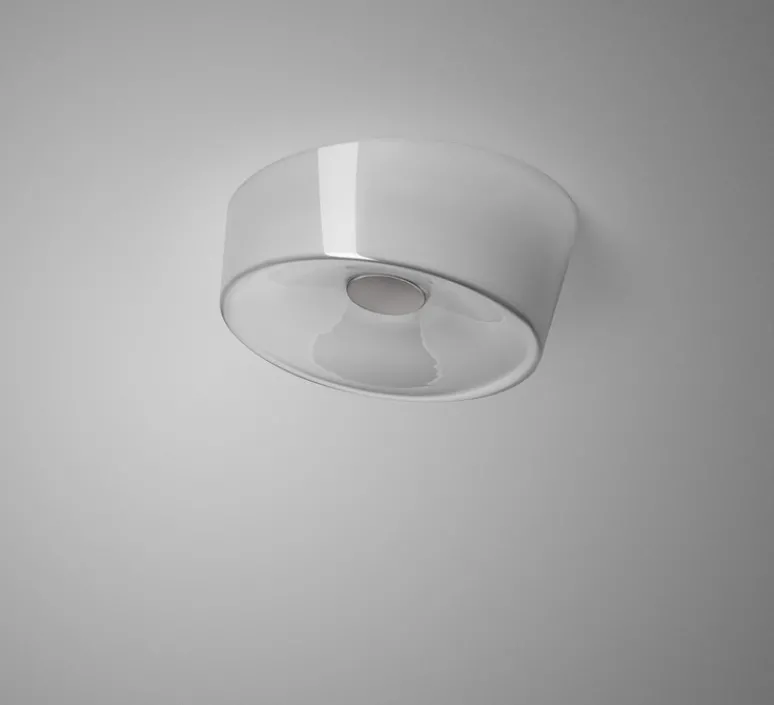 Plafonnier & Spot*Foscarini Plafonnier, Lumiere XXS, , Ø25cm, H10cm - blanc