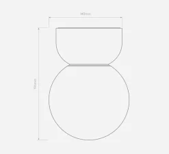 Plafonnier & Spot*Astro Plafonnier, Lyra 140, , IP44, Ø14cm, H19,5cm - blanc brillant