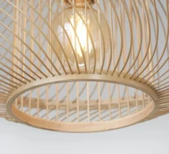 Plafonnier & Spot*Good&Mojo Plafonnier, Maui L, , Ø70cm, H32cm - naturel