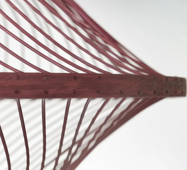 Plafonnier, Maui S, burgundy, Ø50cm, H25cm - Good&Mojo