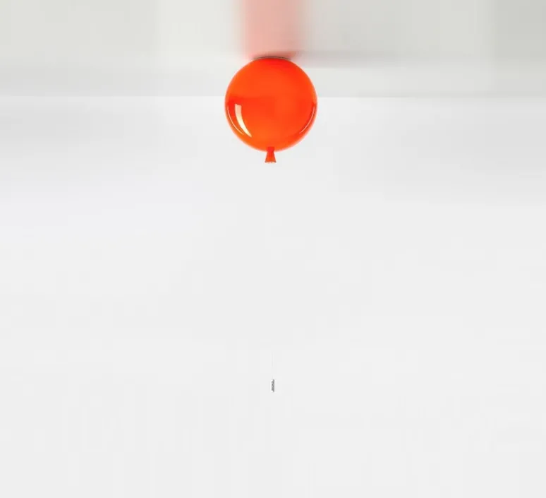 Enfants|Plafonnier & Spot*Brokis Plafonnier, Memory, ballon, , brillant, Ø25cm - orange