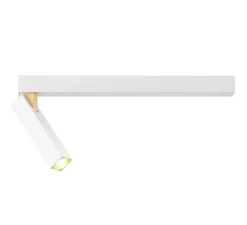 Plafonnier & Spot*Wever&Ducré Plafonnier, Mick 1.0, , LED, dim, 2700K, 410 lm, L33cm, H13cm - blanc et or