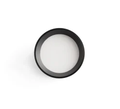 Plafonnier, Mizu, noir, LED, 2700K, 420 lm, Ø9cm, H6cm - Faro