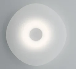 Plafonnier, Mr Magoo, blanc, IP40, LED, dim, 3000K, 2794 lm, Ø52cm, H12,5cm - Stilnovo