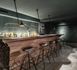 Plafonnier & Spot*DCW éditions Paris Plafonnier, N°302 Gras, , Ø14cm, L55 à 92cm - DCW Editions noir