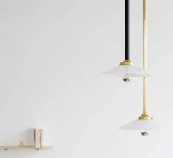 Suspension*Valerie_Objects Plafonnier, N°3, , L51,5cm, H71,5cm - laiton