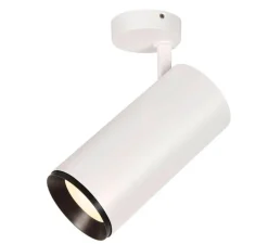 Plafonnier, Numinos XL, blanc, LED, dim, 4000K, 3500 lm, ⌀12cm, H20cm - SLV