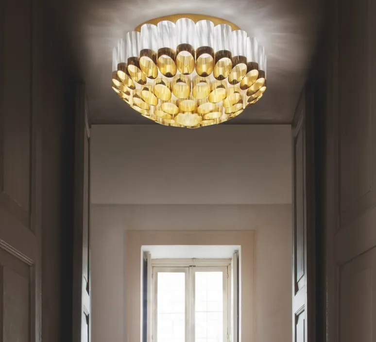 Plafonnier & Spot*Slamp Plafonnier, Odeon, , Ø65cm, H33cm - or