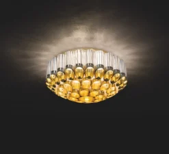 Plafonnier & Spot*Slamp Plafonnier, Odeon, , Ø65cm, H33cm - or