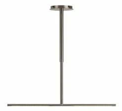 Plafonnier & Spot*Umage Plafonnier, Omni, , LED, dim, 2700K, 1200 lm, L74cm, H1,9cm - acier brossé