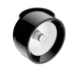 Plafonnier & Spot|Suspension*Flos Plafonnier, orientable, semi-encastré, Wan, , 68°, Ø11,5cm, H8,9cm - noir