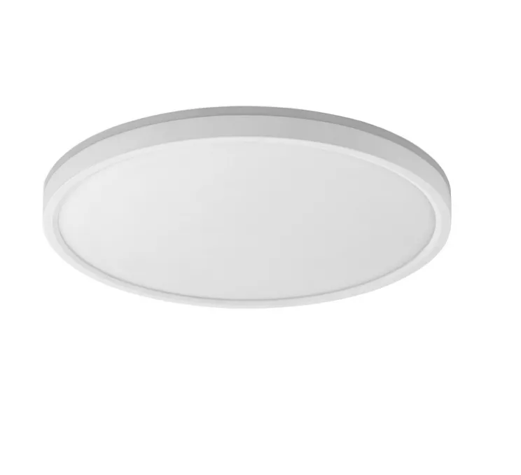 Plafonnier, Osona, blanc, LED, CCT 3000-4000-5001K, 4200 lm, Ø40cm, H2,5cm - MDC
