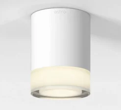 Plafonnier & Spot*Astro Plafonnier, Ottawa, , IP65, Ø8,5cm, H11cm - blanc mat