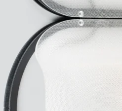 Plafonnier & Spot|Applique*A-N-D Plafonnier ou Applique, Vale 3, 0-10V, , LED, 3000K, 3360lm, L102cm, H15cm - transparent, anthracite