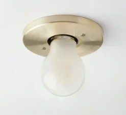 Plafonnier & Spot*Zangra Plafonnier ou spot E27, adele, , L10cm, H10cm - laiton