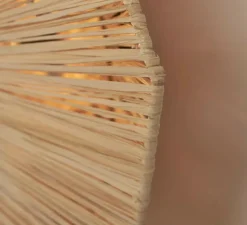 Plafonnier, Panama L, naturel , Ø65cm, H7cm - Good&Mojo