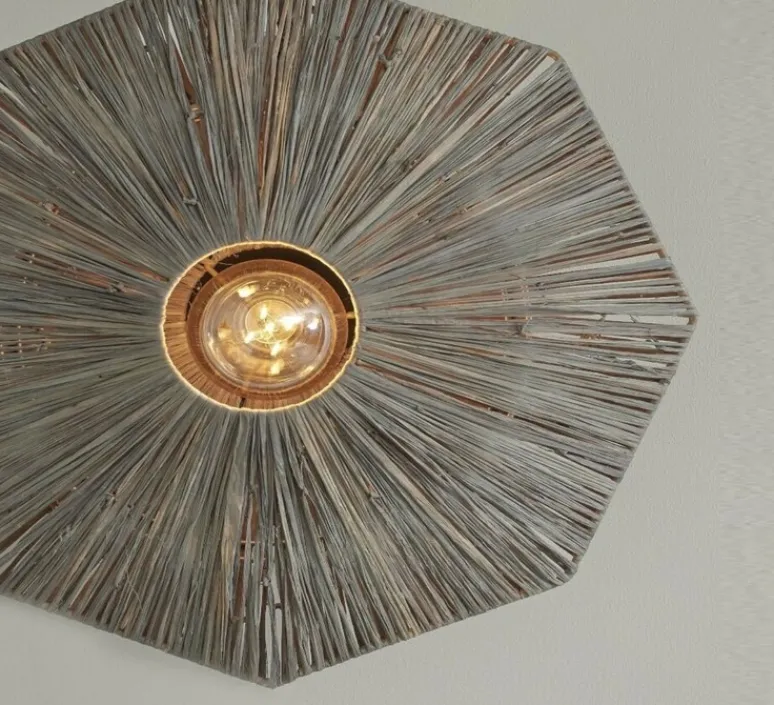 Plafonnier & Spot*Good&Mojo Plafonnier, Panama S, , Ø45cm, H5cm - gris