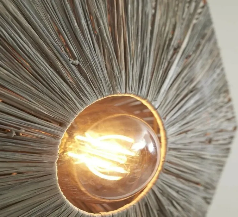 Plafonnier & Spot*Good&Mojo Plafonnier, Panama S, , Ø45cm, H5cm - gris