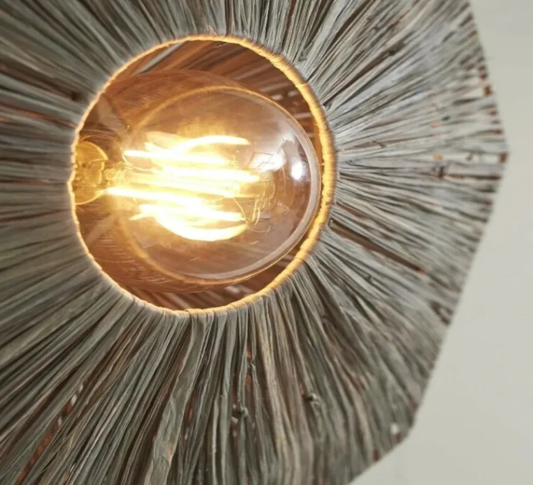 Plafonnier & Spot*Good&Mojo Plafonnier, Panama S, , Ø45cm, H5cm - gris