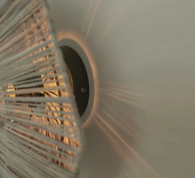 Plafonnier & Spot*Good&Mojo Plafonnier, Panama S, , Ø45cm, H5cm - gris