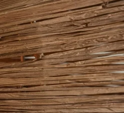 Plafonnier, Panama S, marron, Ø45cm, H5cm - Good&Mojo