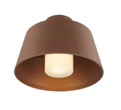 Plafonnier & Spot*SLV Plafonnier, Photoni, , IP65, Ø25cm, H17,5cm - rouille